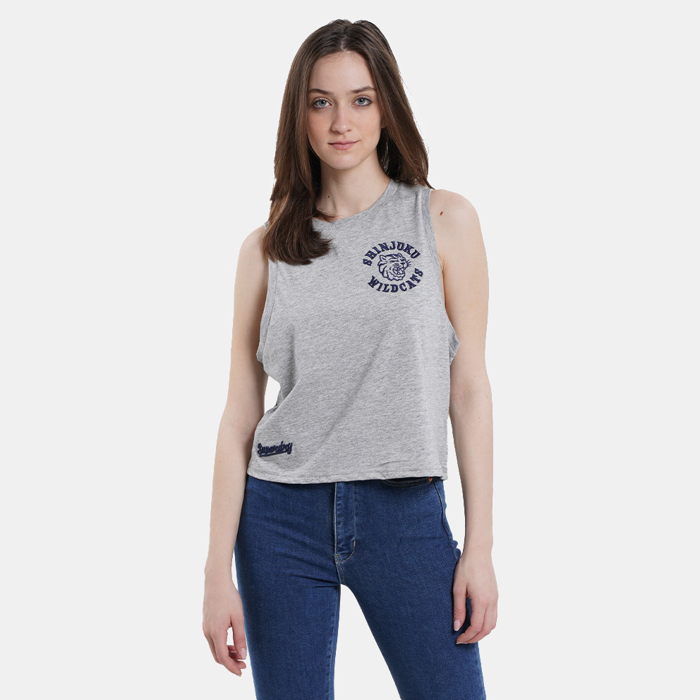 Superdry Ovin Vintage Collegiate Tank Γυναικεία Αμάνικη Μπλούζα