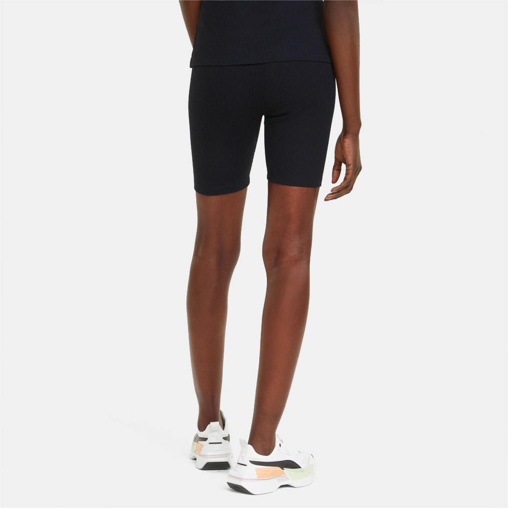 Puma Classics Ribbed Short Tights 7" Γυναικείο Biker Σορτς