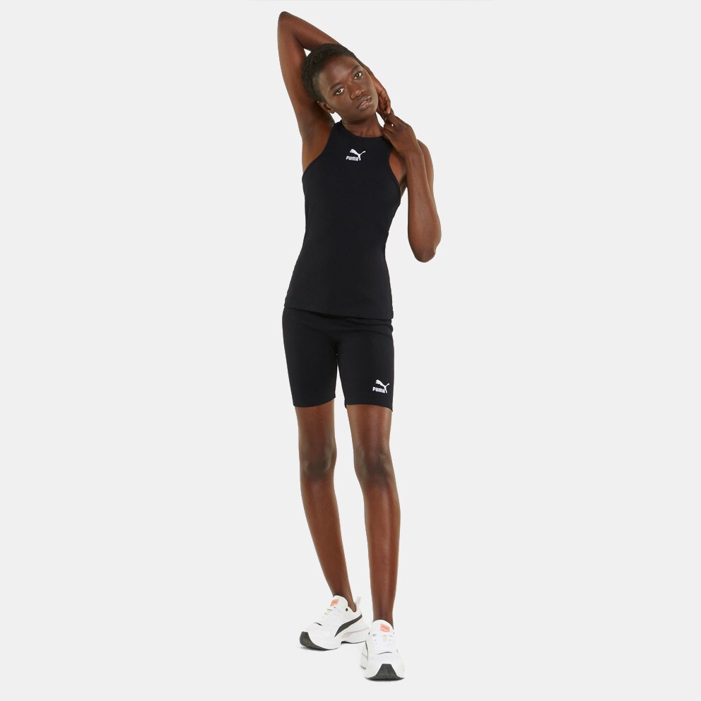 Puma Classics Ribbed Short Tights 7" Women's Biker Shorts