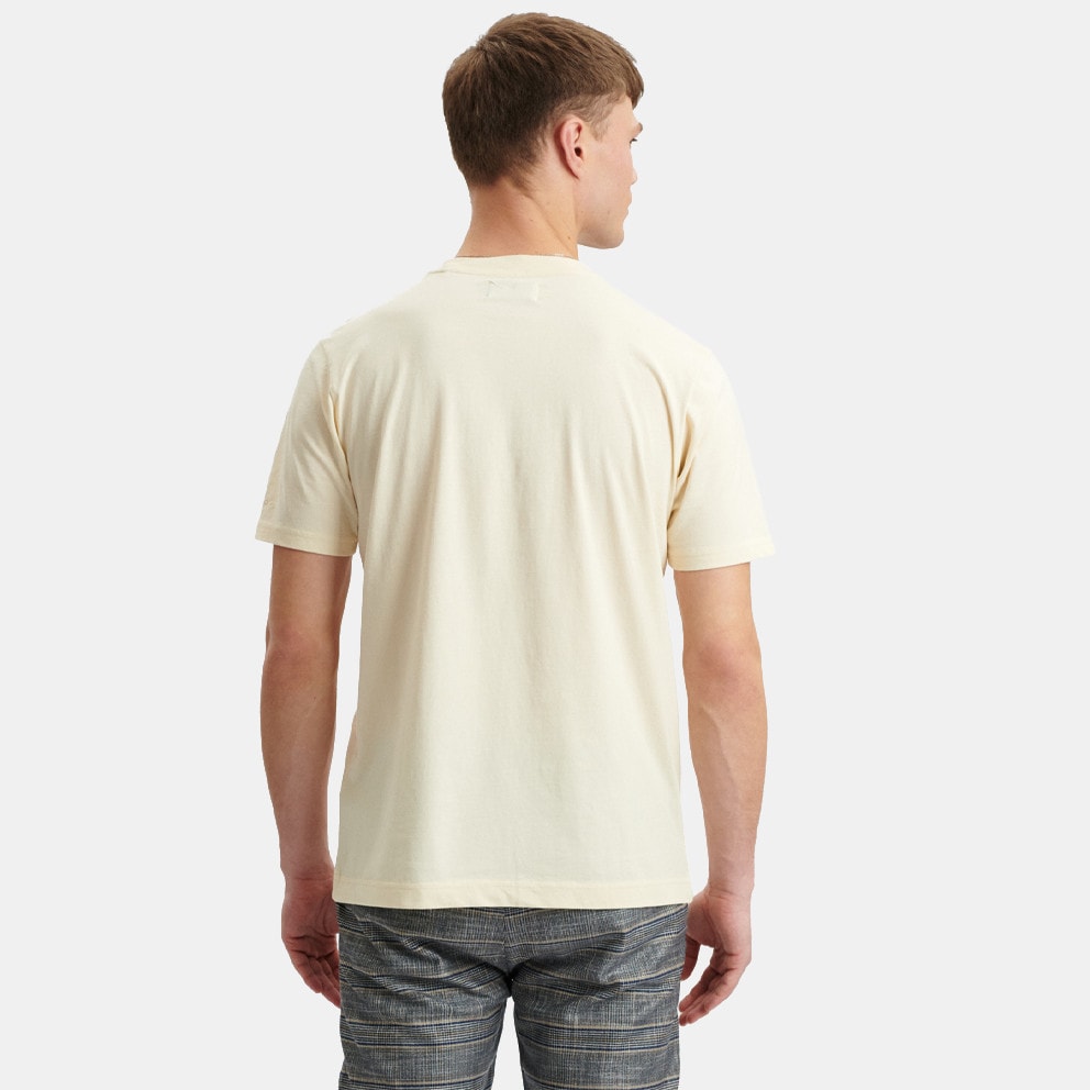 Gabba Duke Men's T - shirt Yellow - T-shirt à col Vert forêt