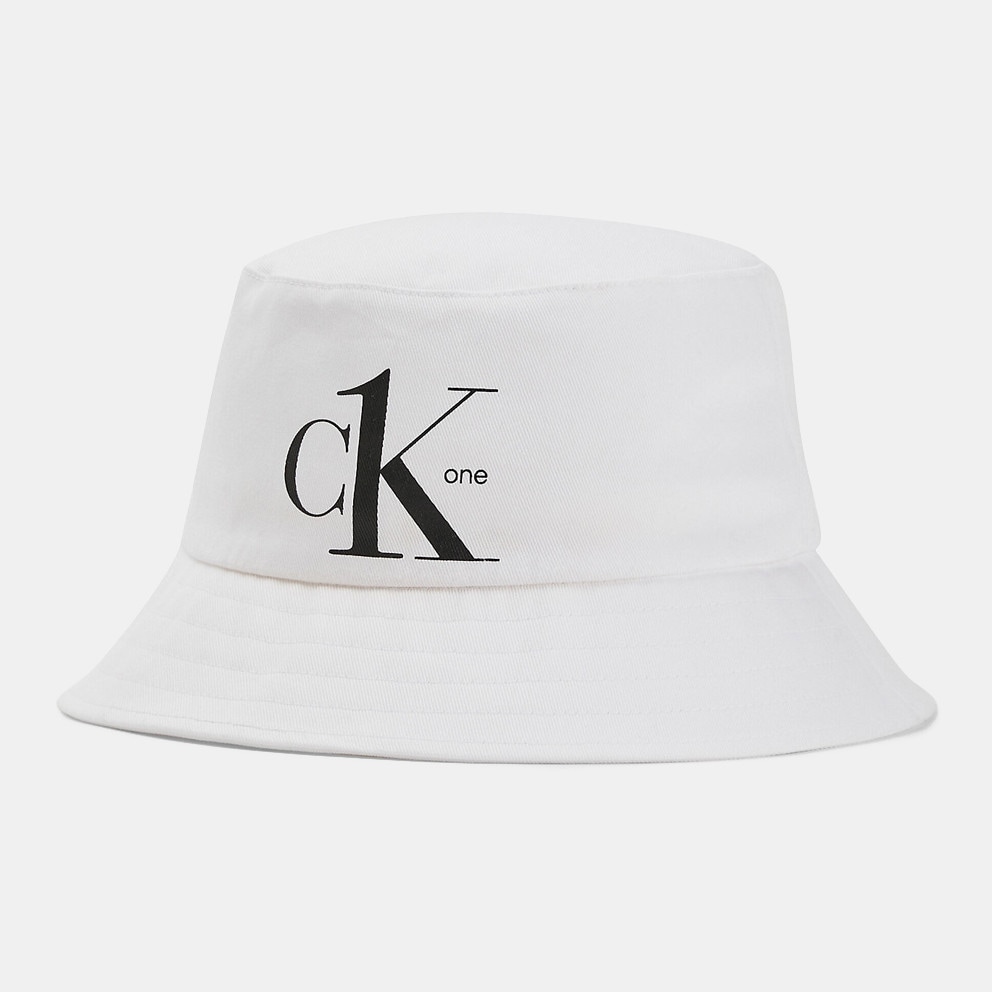 Calvin Klein Unisex Bucket Hat White KU00095-YCD