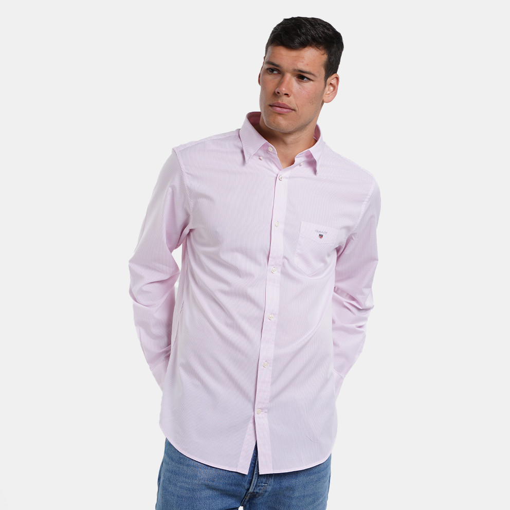 GANT Reg Broadcloth Banker Ανδρικό Πουκάμισο