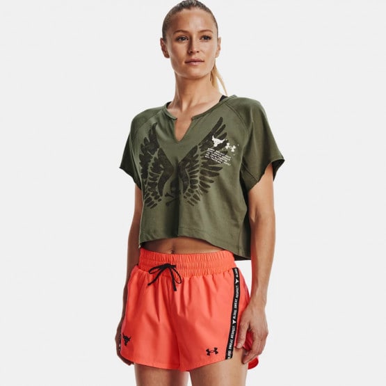 Under Armour Project Rock Wings Γυναικείο T-Shirt