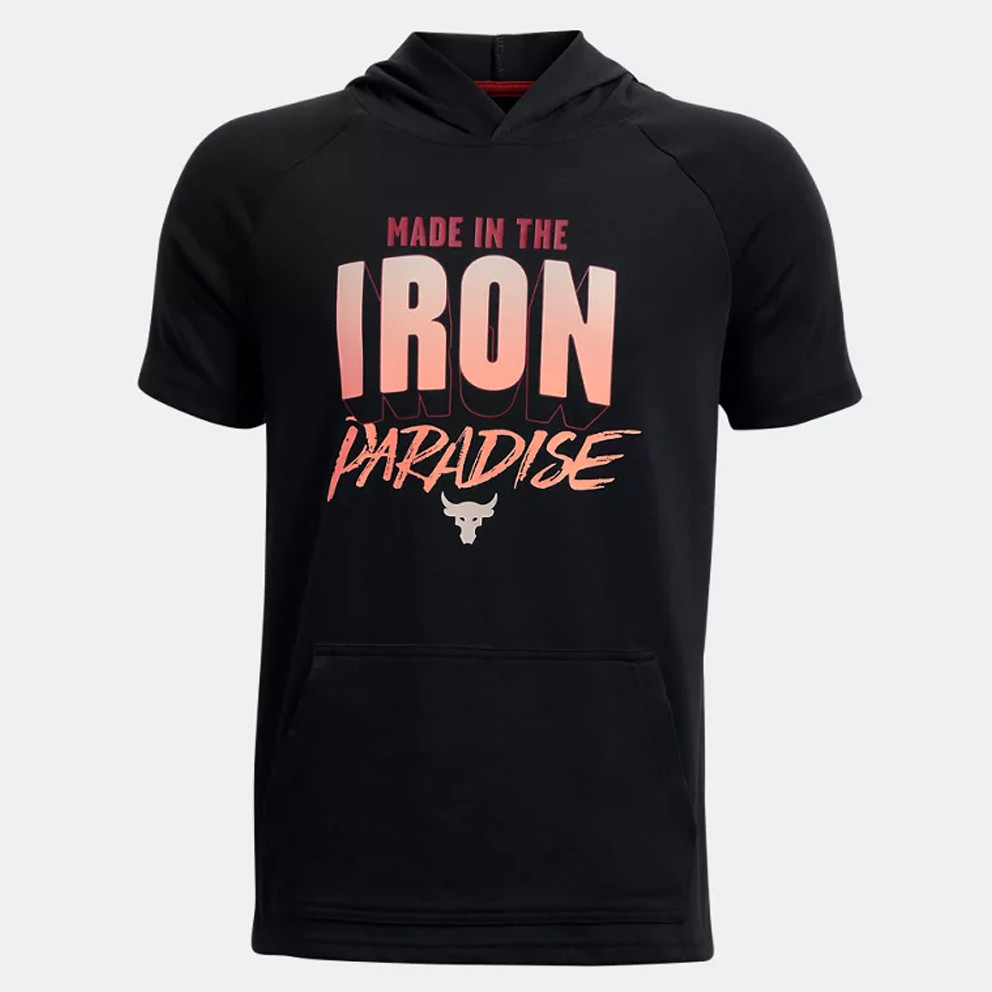 Under Armour Project Rock Παιδικό T-Shirt με Κουκούλα (9000102544_58862)