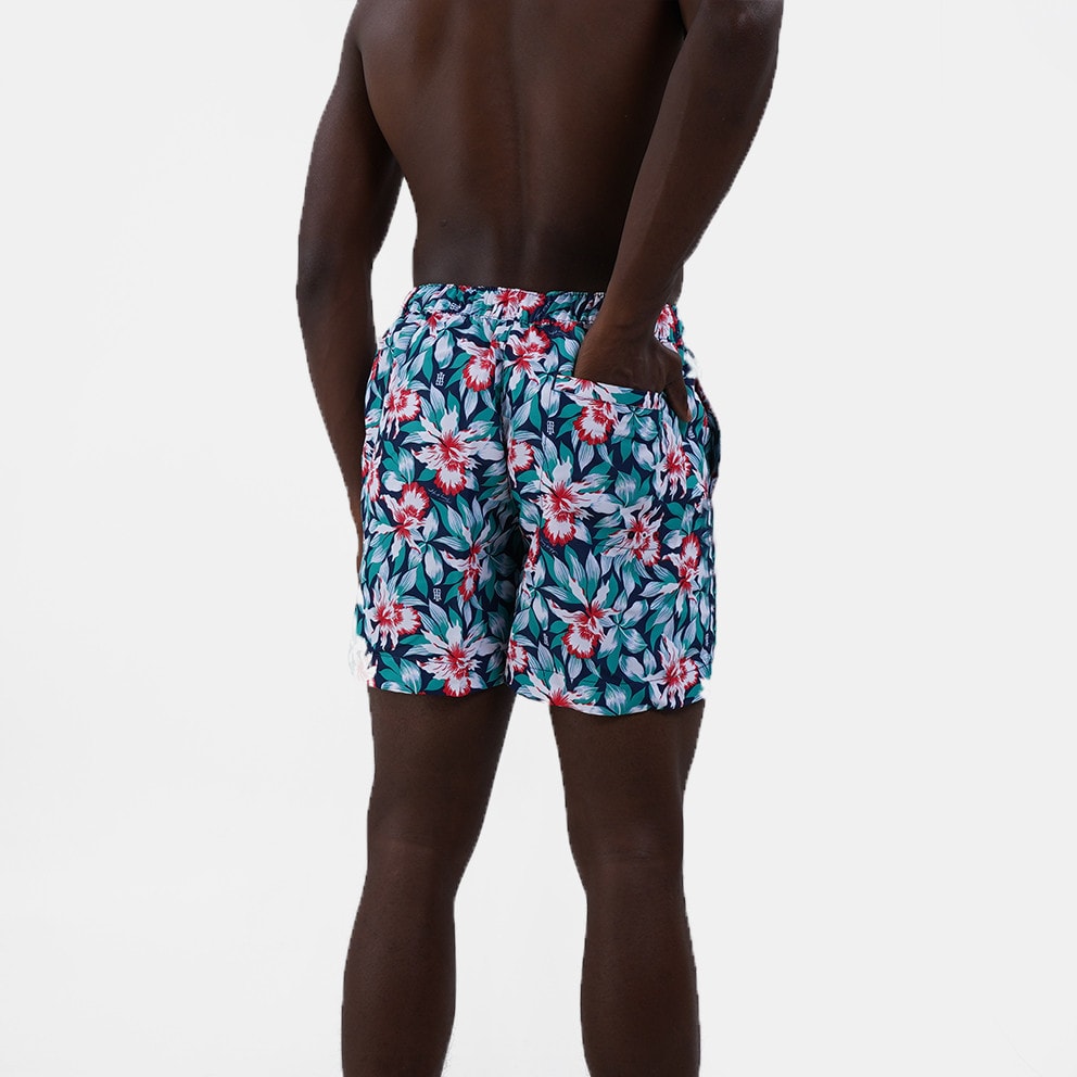 Tommy Jeans Medium Drawstring-Print Men's Swim Shorts