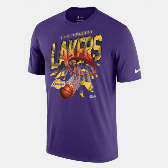 Nike NBA Los Angeles Lakers Courtside Shattered Men's T-shirt