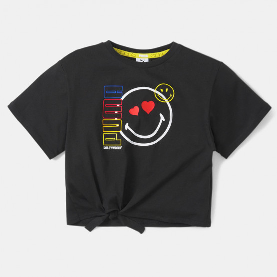 Puma X Smileyworld Παιδικό T-shirt