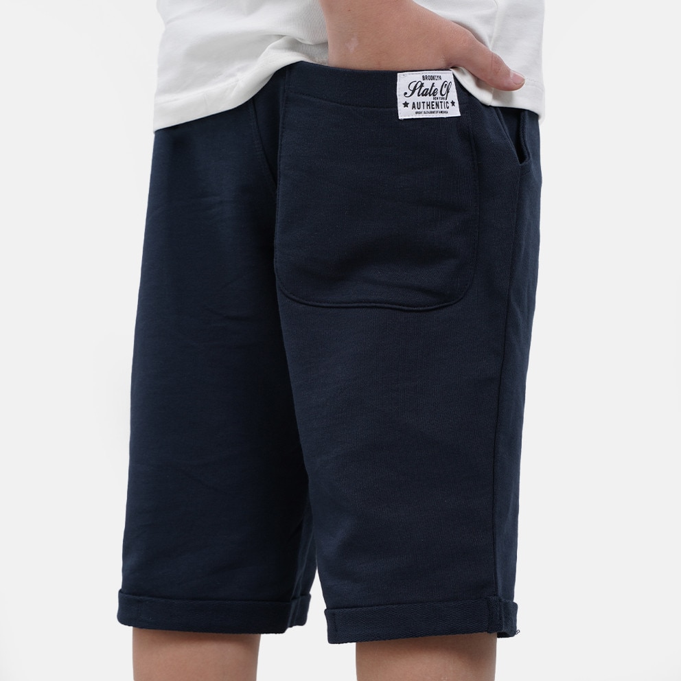 swim logo-print eyelet-detail shorts