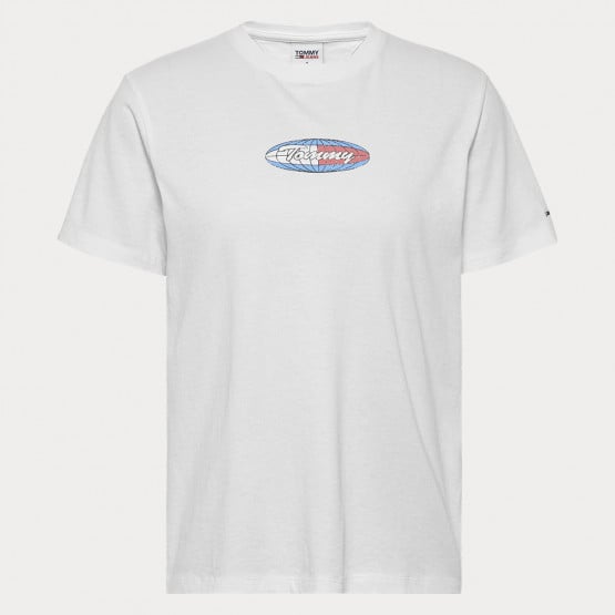 Tommy Jeans Relaxed Surf Globe Γυναικείο T-shirt