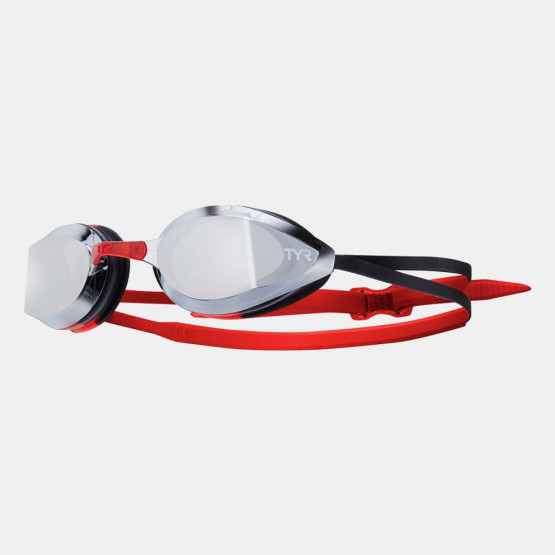 TYR Edge X Racing Mirrored Silver Red