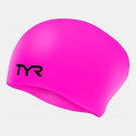 TYR Long Hair Silcon Swimming Cap