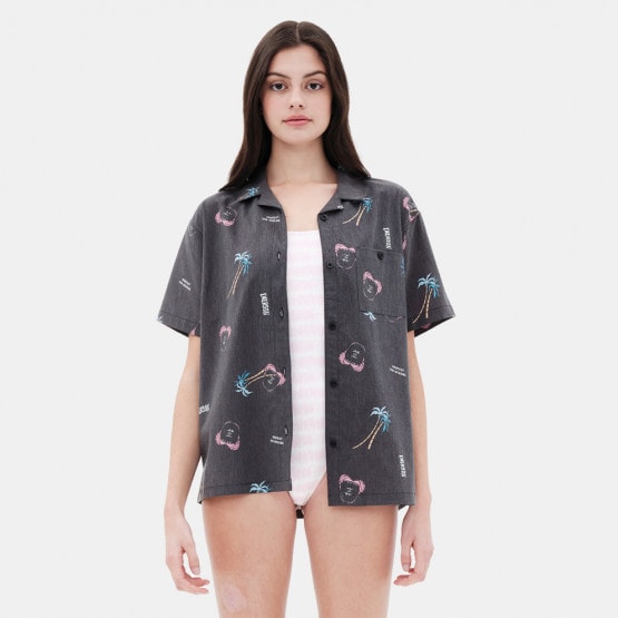 Emerson Oversized Fit  Women's Short Sleeve Shirt