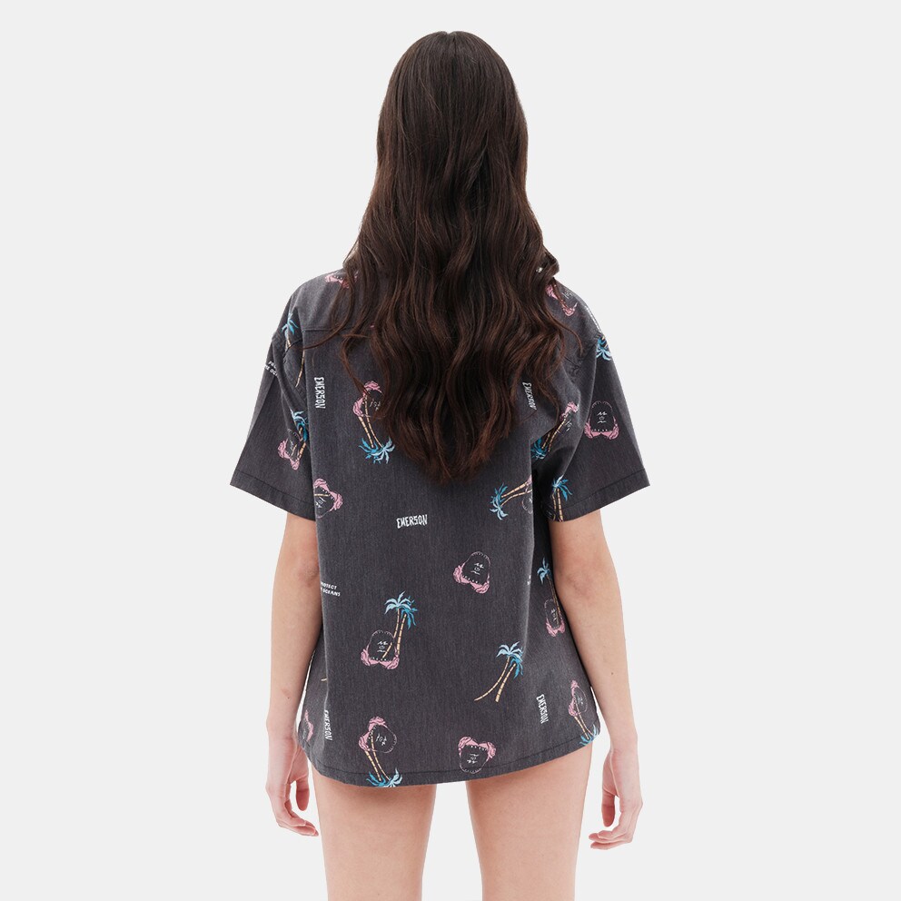 Emerson Oversized Fit  Women's Short Sleeve Shirt