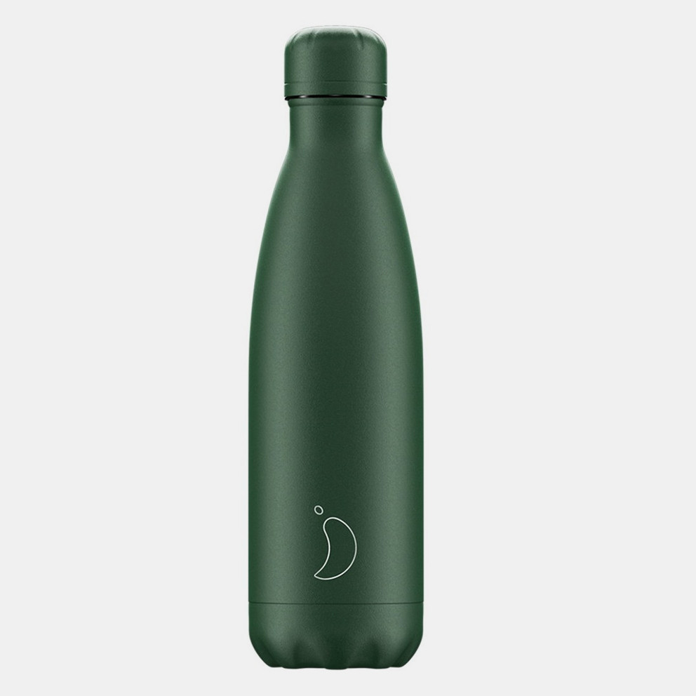 Chilly's All Matte Green Ανοξείδωτο Μπουκάλι Θερμός 0,5 L (9000108709_51070)