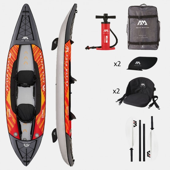 Aqua Marina Memba Touring Kayak Series Φουσκωτό Καγιάκ 2 Ατόμων 12'10'' 390 x 90 cm