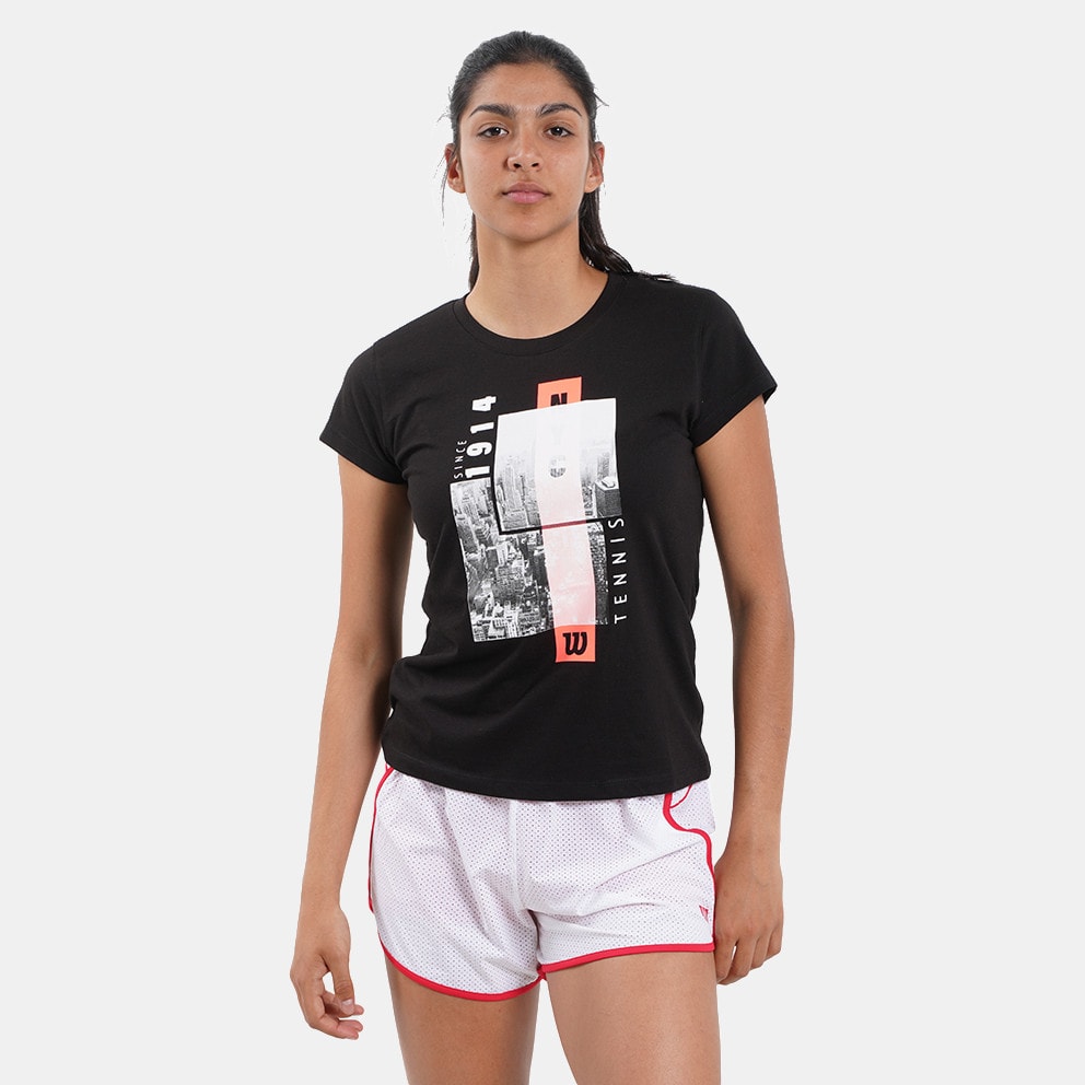 Wilson NYC Aerial Tech Γυναικείο T-Shirt (9000108548_1469)