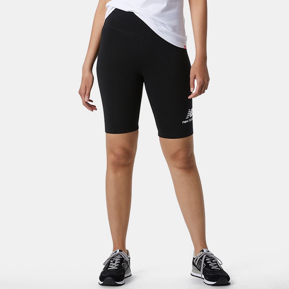 New Balance New Balance Essentials Stacked Fitted Γυναικείο Biker Σορτς (9000105620_1469)