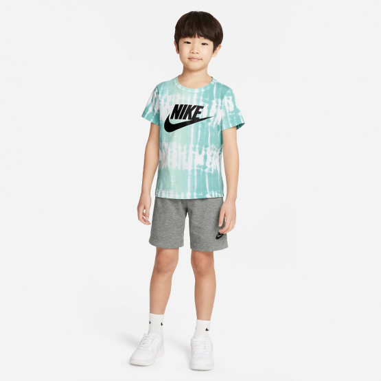 Nike Sportswear Tie Dye Tee+Short Παιδικό Σετ