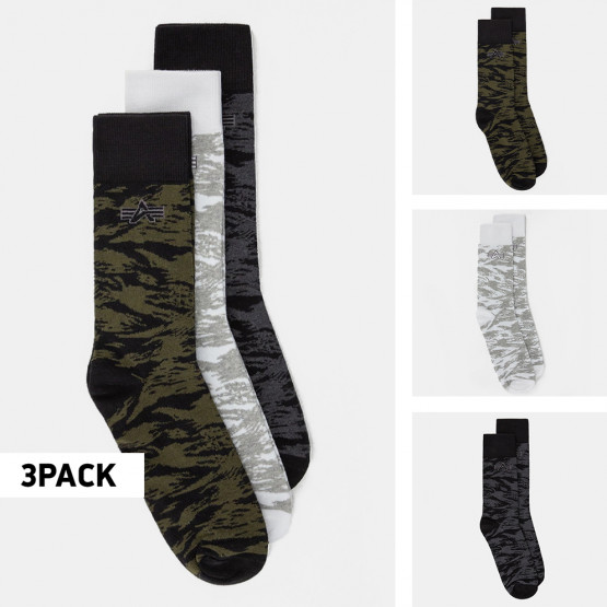 Alpha Industries Graphic AOP Socks 3 Pack
