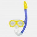 Speedo Leisure Dual Lenses Combo Kids' Set Mask & Snorkel