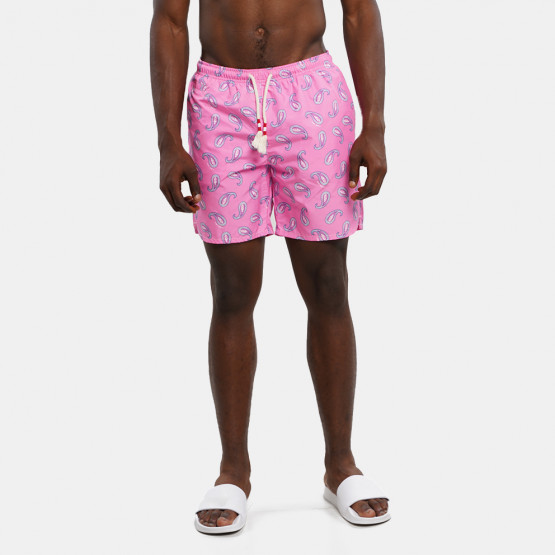 MC2 Swim Short With Cord Coulisse Love Paisley 210 Men's Swim Shorts