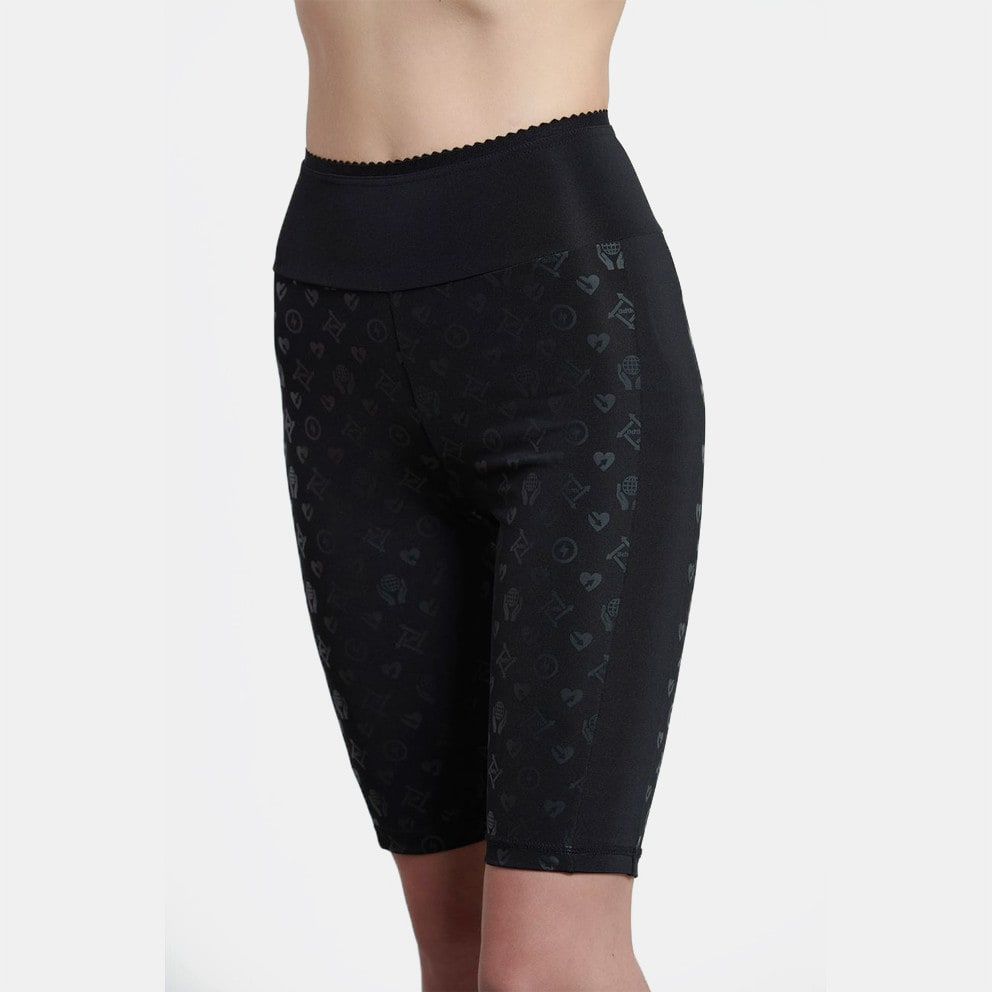 BodyTalk One World High Waist Γυναικείο Biker Σορτς