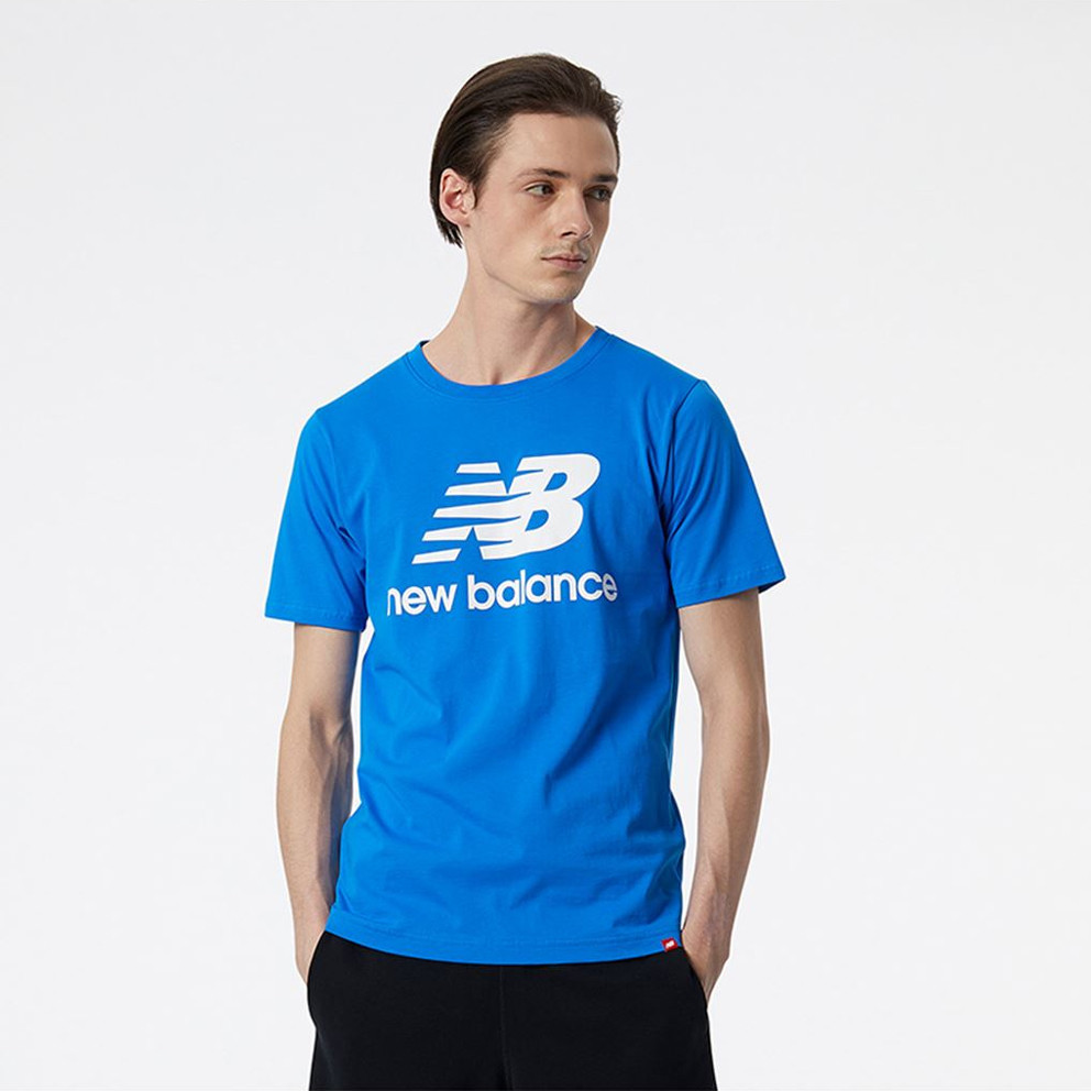 New Balance Essentials Stacked Logo Ανδρικό T-shirt (9000105632_59526)