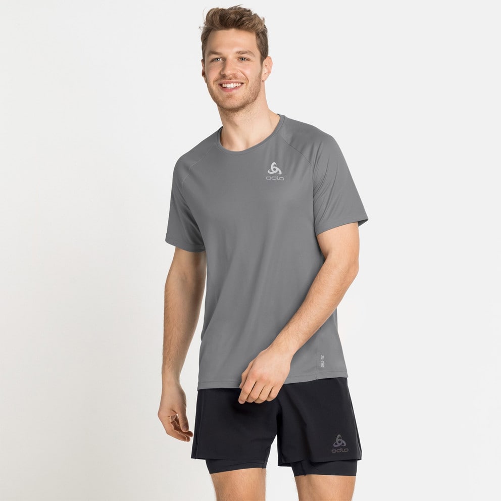 Odlo Running Crew Neck Essential Chill Ανδρικό T-Shirt Προπόνησης (9000103692_1469) 90001036921469