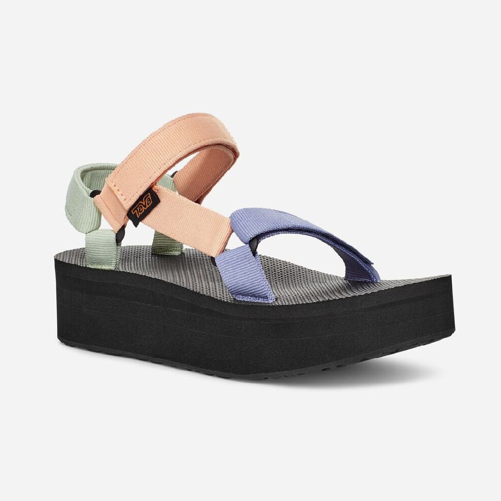 Teva Universal Mettalic Woman's Flatform Sandals