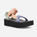 Teva Flatform Universal Mettalic Γυναικεία Σανδάλια