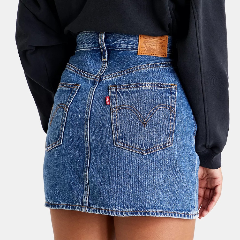 Levis Ribcage Skirt Now And Then Women's Jeans Skirt Blue 27889-0001 Levis Ribcage Skirt Now And Then Women's Jeans Skirt Blue 27889-0001