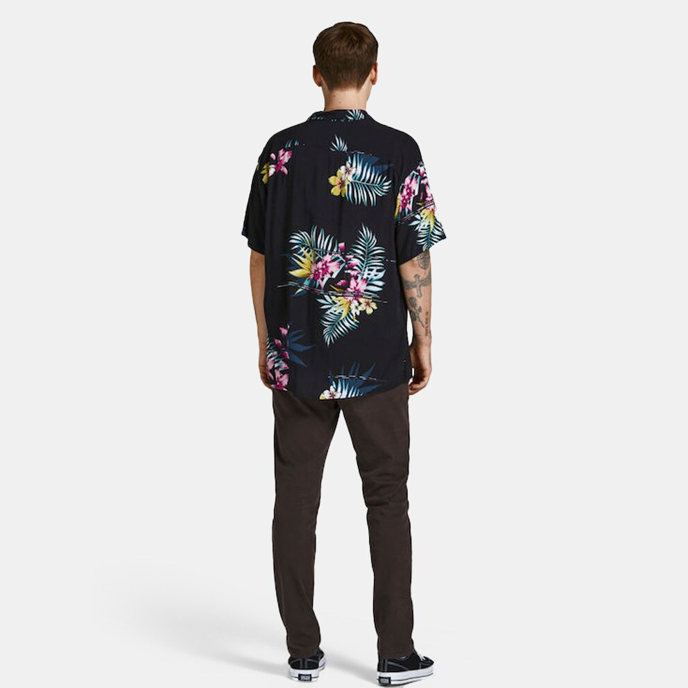 Jack & Jones Tropical Ανδρικό Κοντομάνικο Πουκάμισο