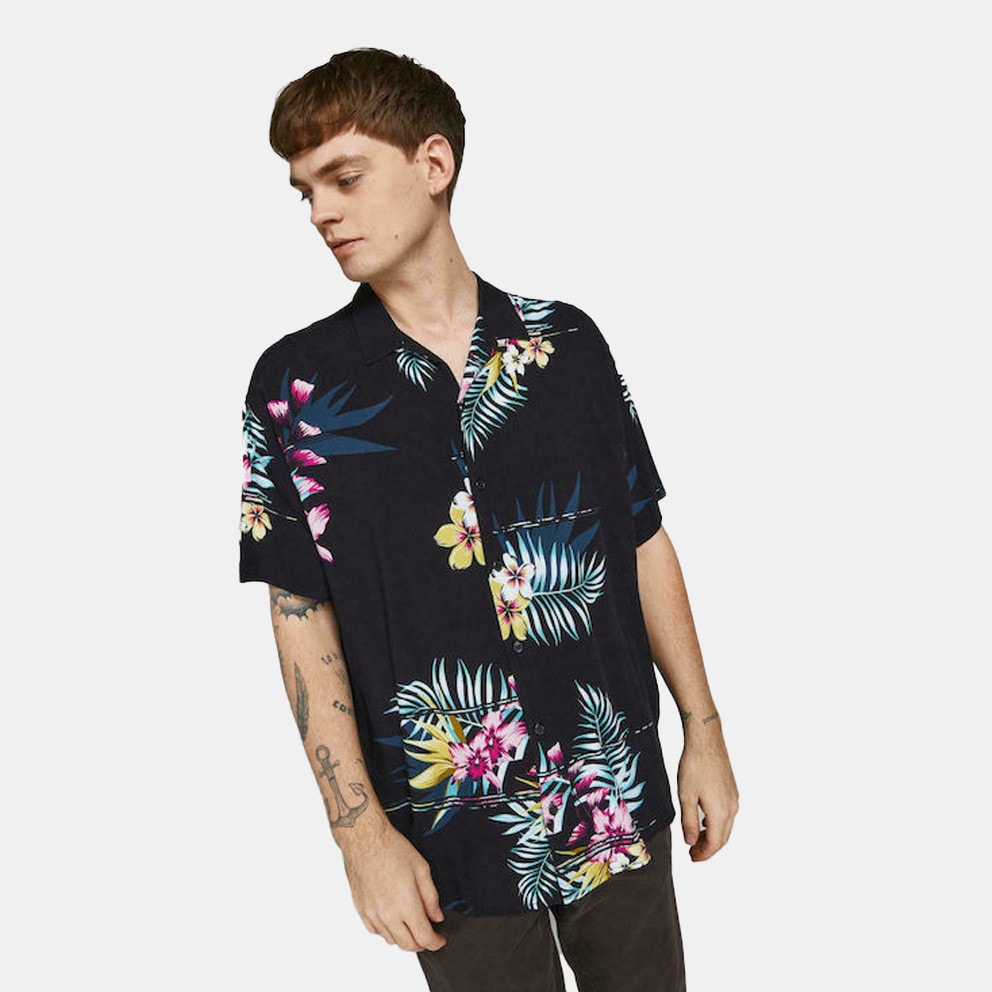 Jack & Jones Tropical Ανδρικό Κοντομάνικο Πουκάμισο