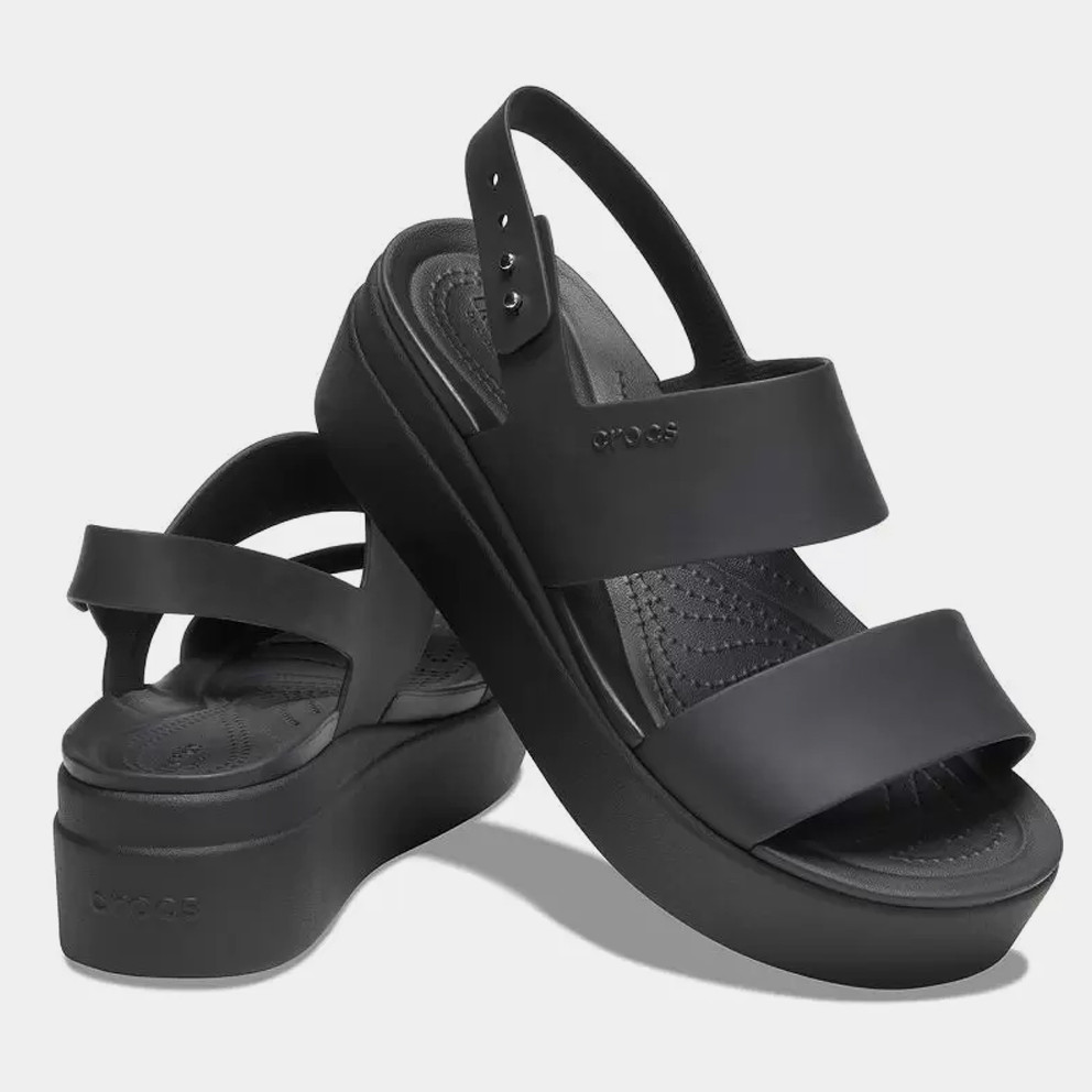 Crocs Brooklyn Low Wedge Γυναικεία Σανδάλια