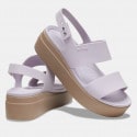 Crocs Brooklyn Low Wedge Γυναικεία Σανδάλια