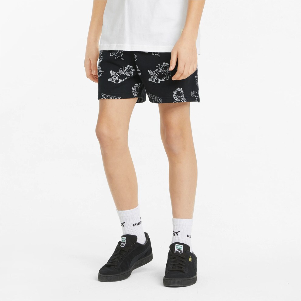 Puma X Garfield Aop Kids' Shorts