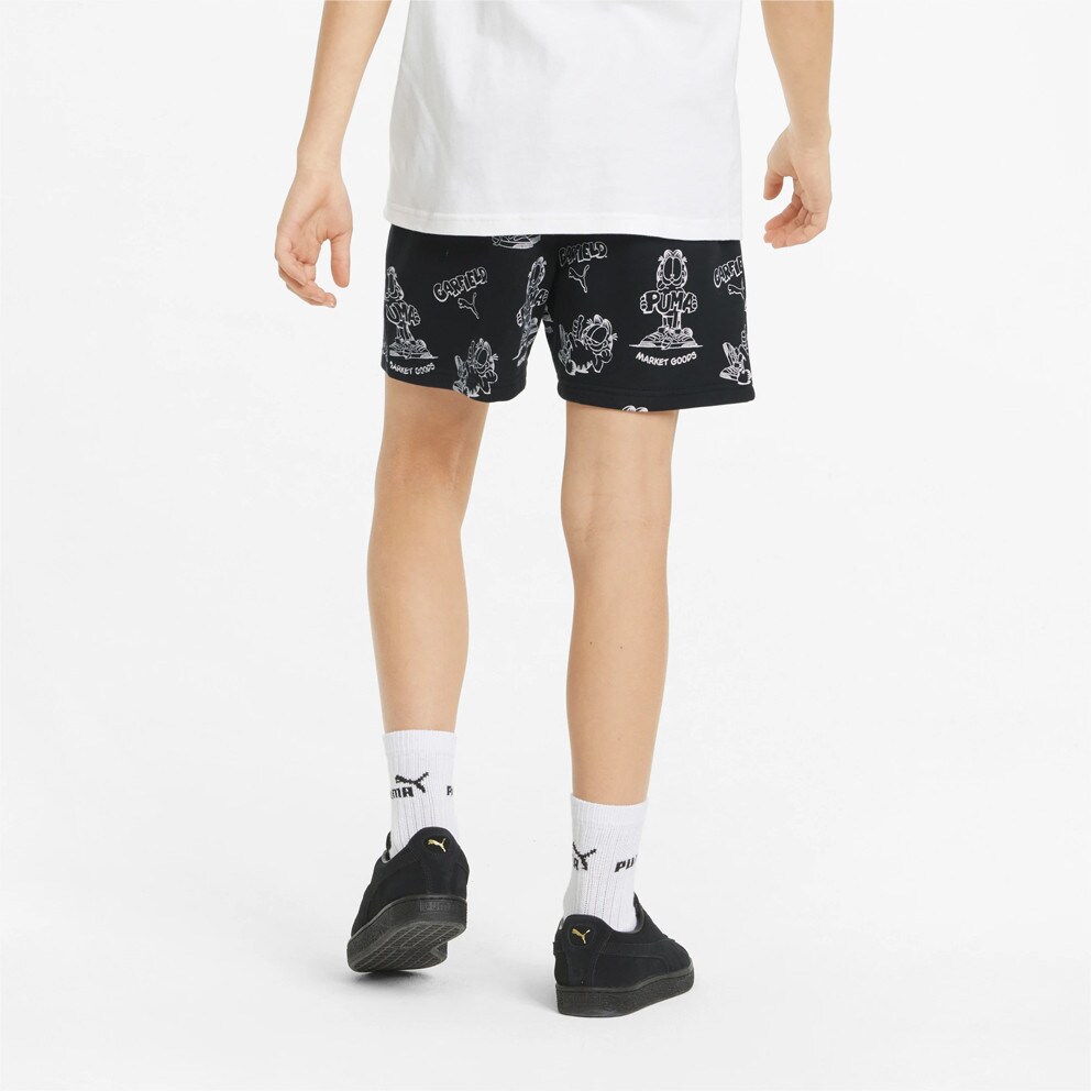 Puma X Garfield Aop Kids' Shorts