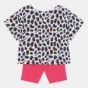 Nike Aop Boxy Tee & Bike Short Kid's Set