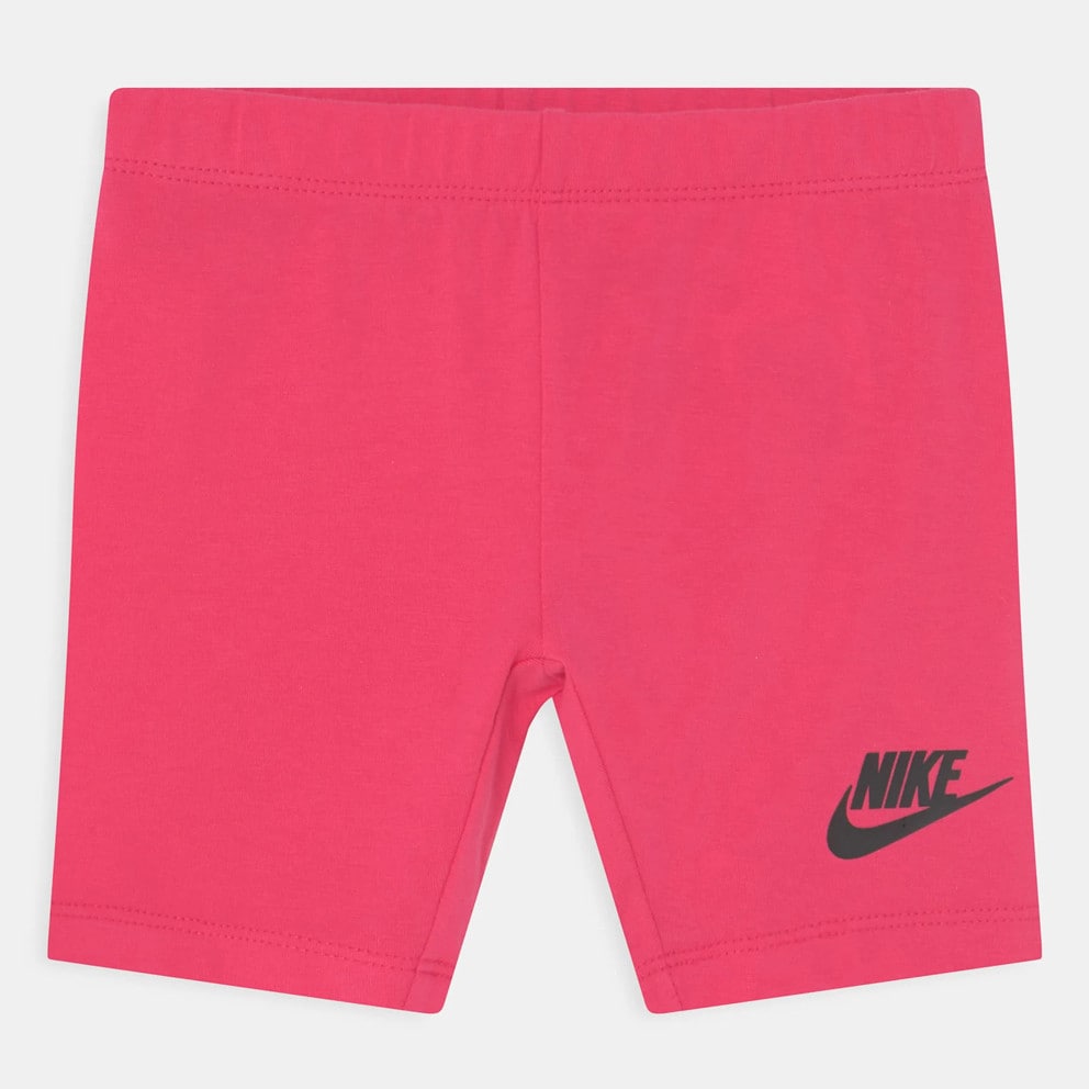 Nike Aop Boxy Tee & Bike Short Kid's Set