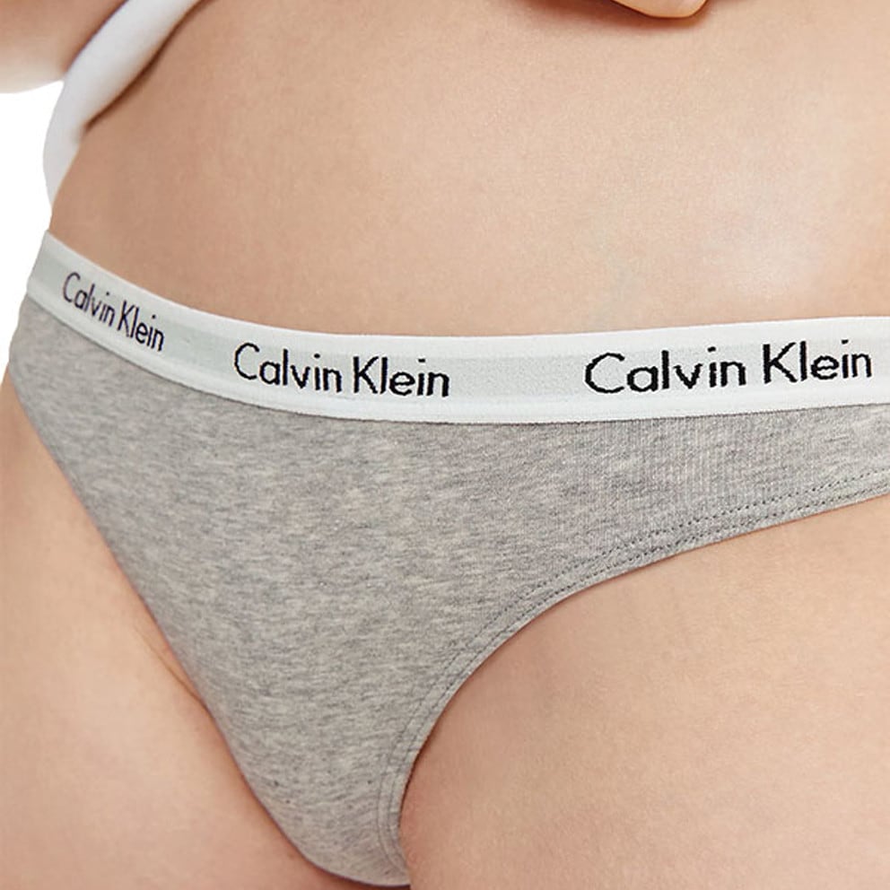 Calvin Klein Thong 3-Pack Γυναικείο Εσώρουχο