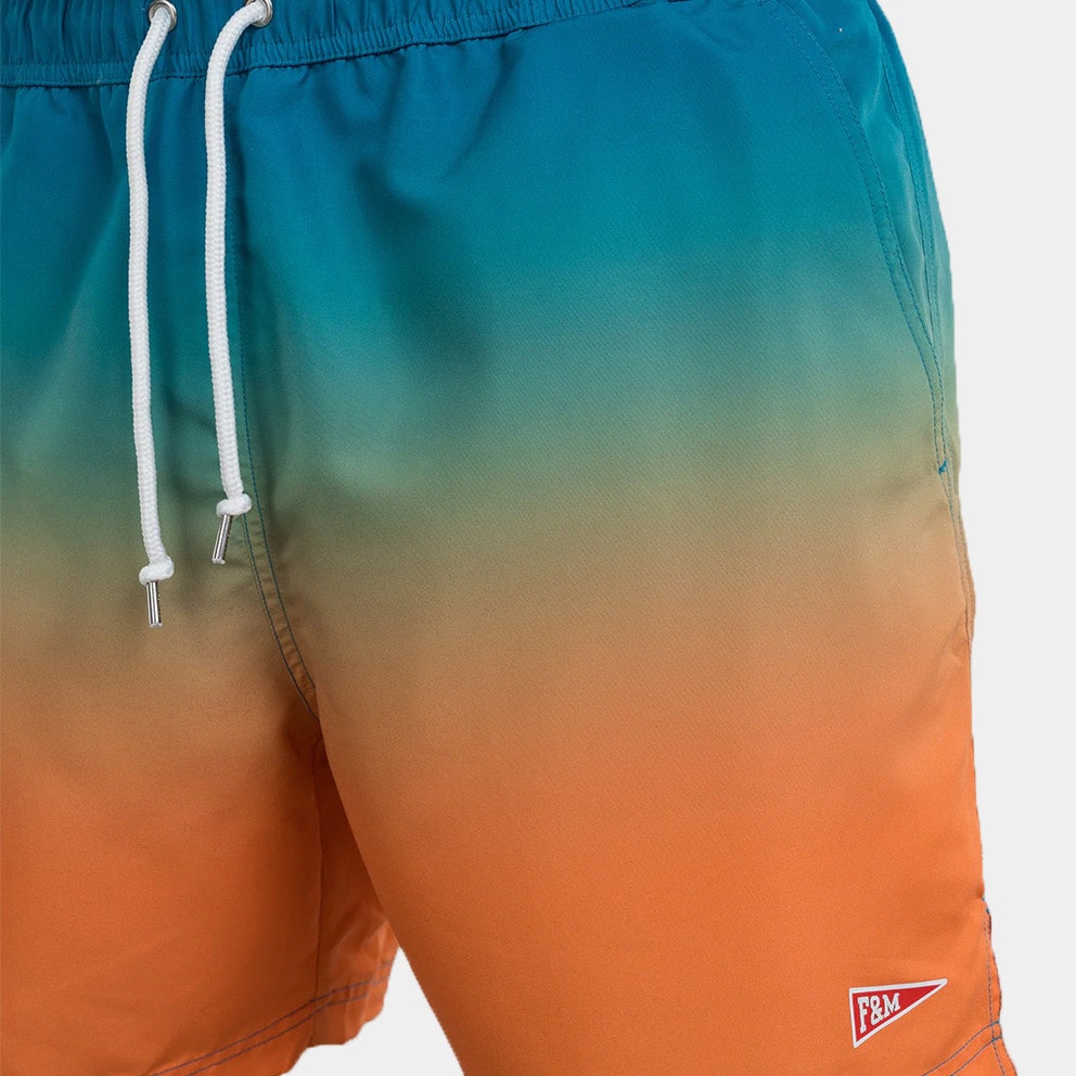 Franklin & Marshall Ombre Μen's Swim Shorts