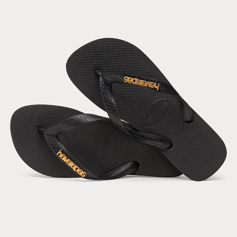 Havaianas Metallic Logo Unisex Flip Flops