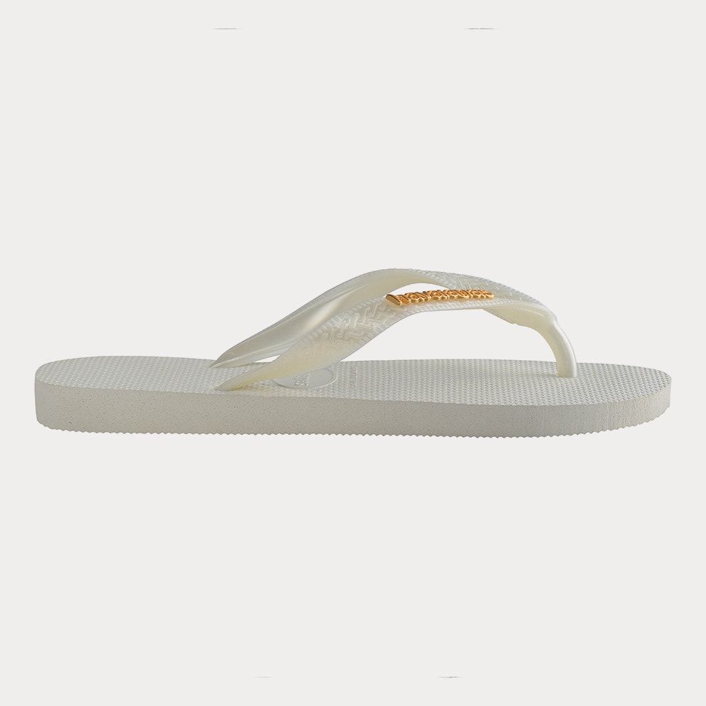 Havaianas Metallic Logo Unisex Flip Flops