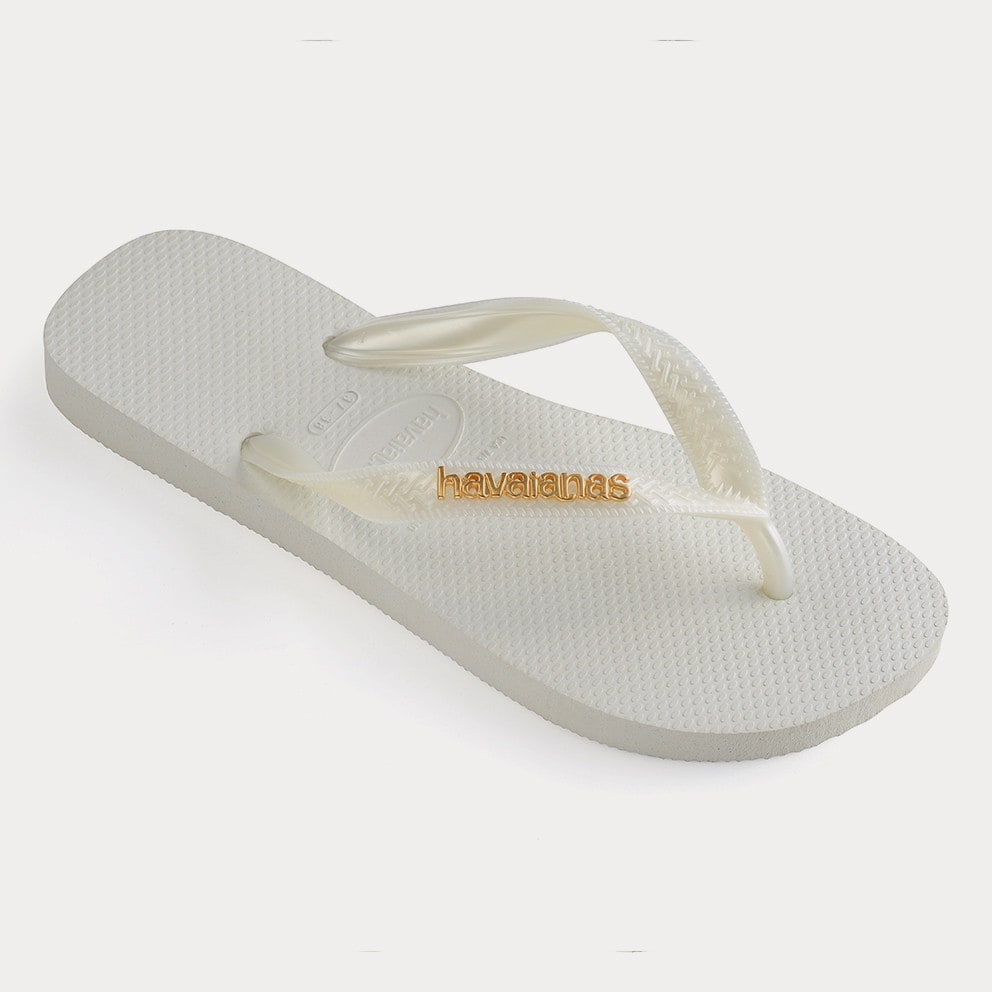 Havaianas Metallic Logo Unisex Flip Flops