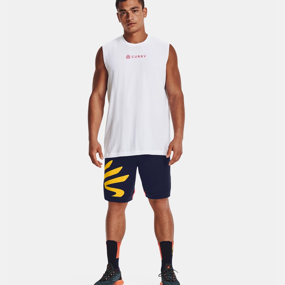 Under Armour Curry Graphic Ανδρική Αμάνικη Μπλούζα