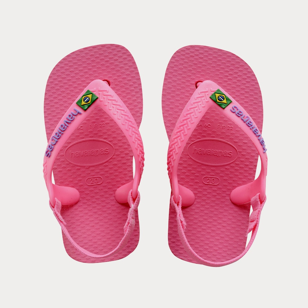 Havaianas Brasil Logo Βρεφικά Σανδάλια