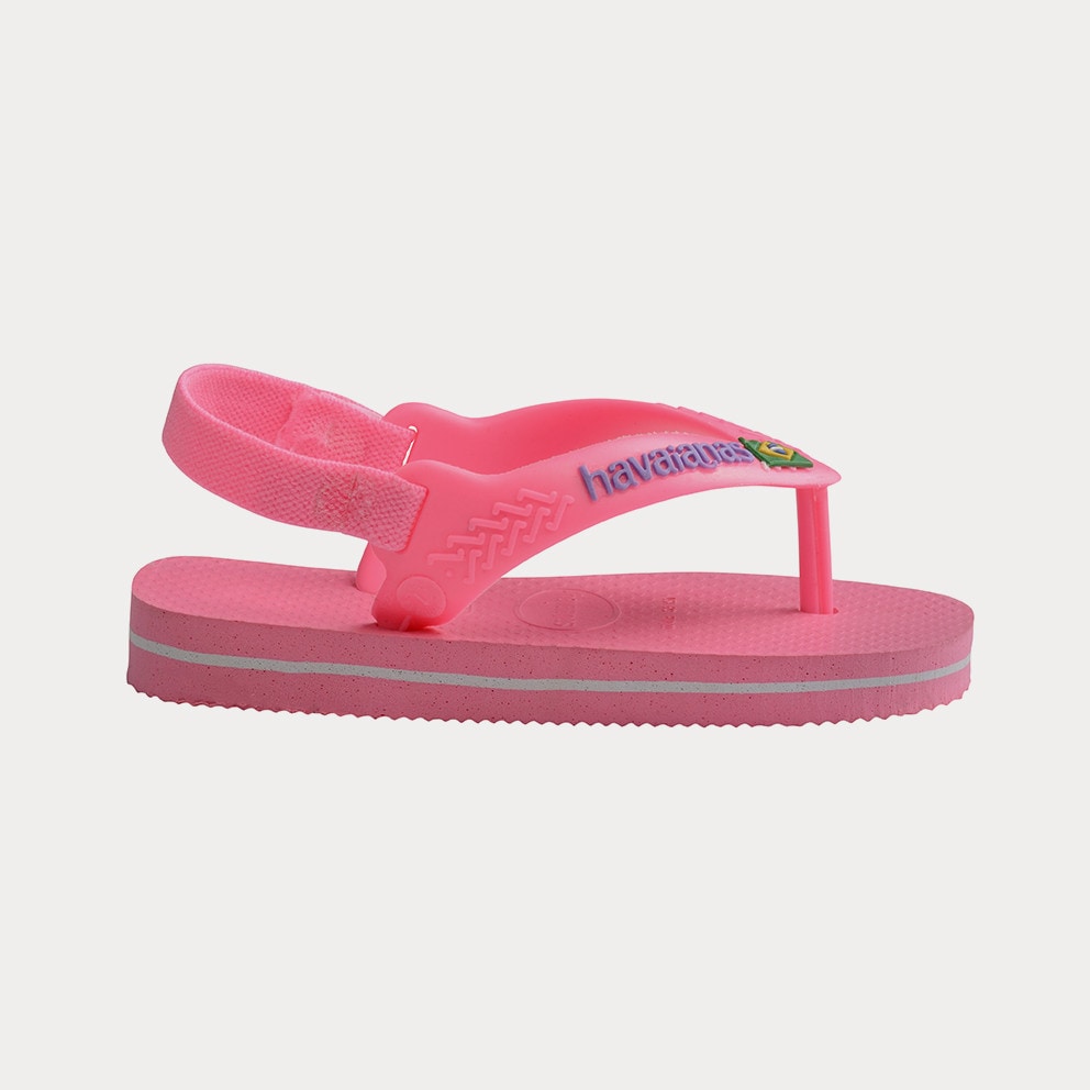 Havaianas Brasil Logo Βρεφικά Σανδάλια