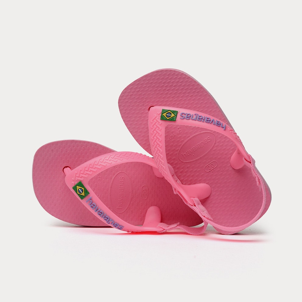 Havaianas Brasil Logo Βρεφικά Σανδάλια