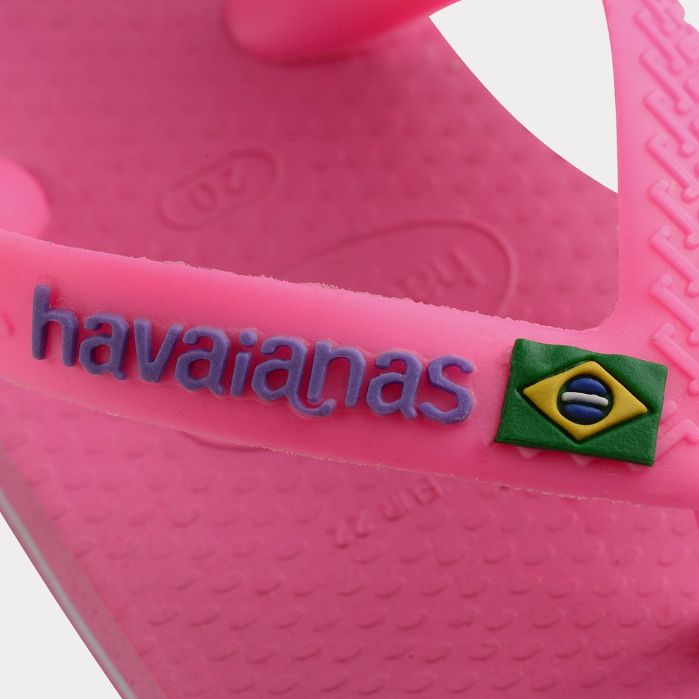 Havaianas Brasil Logo Βρεφικά Σανδάλια