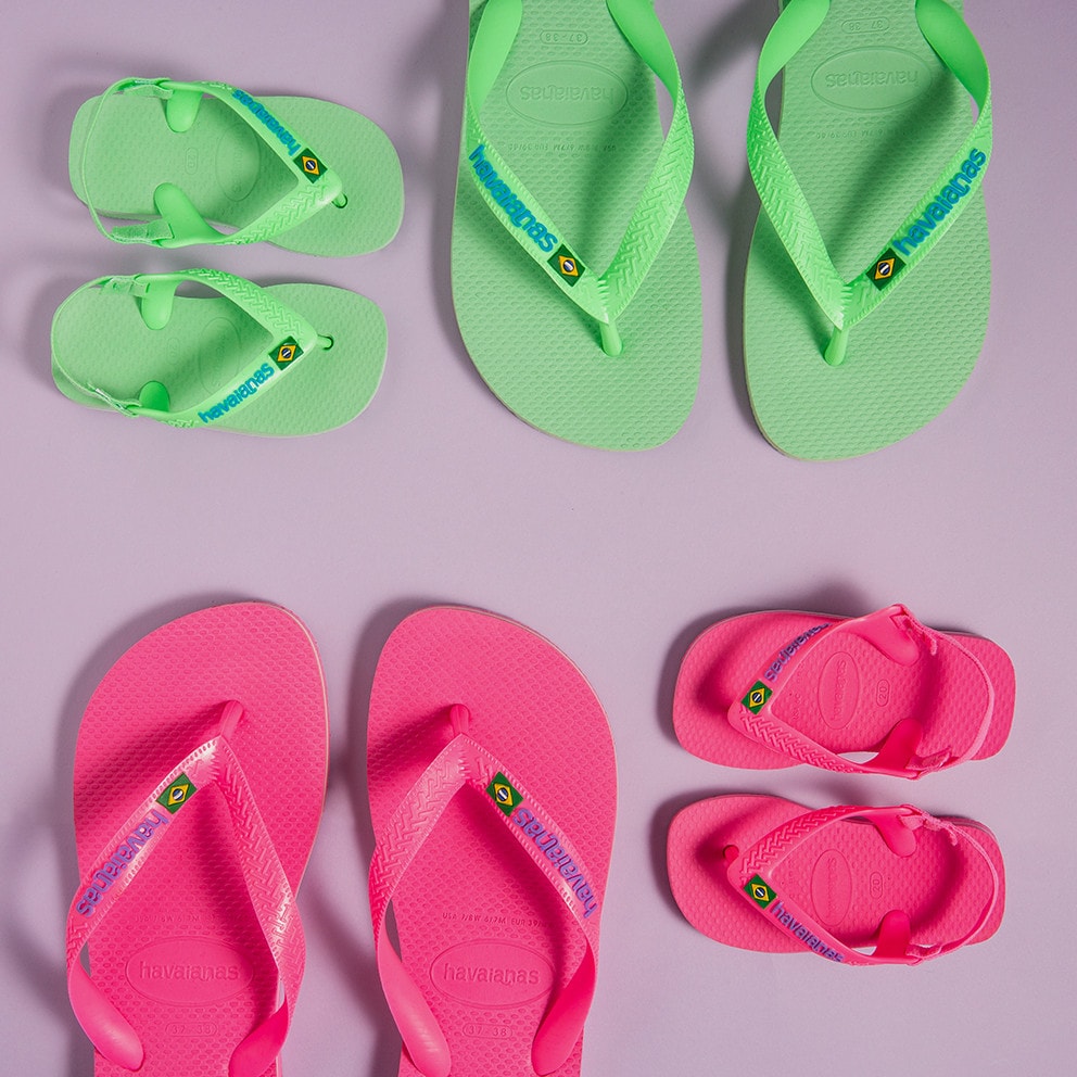 Havaianas Brasil Logo Βρεφικά Σανδάλια